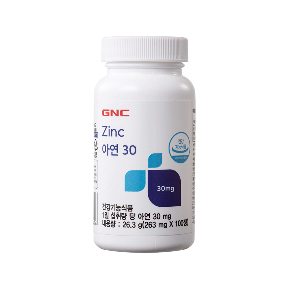 GNC 아연 30 100정, 1개