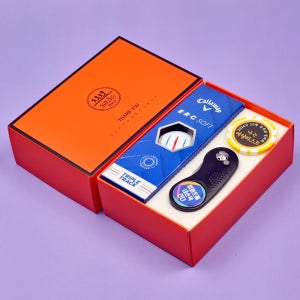 캘러웨이 ERC 트리플트랙 골프공 3구 볼마커 디봇툴 명품선물세트