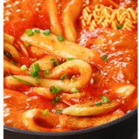 떡볶이택배 반조리 밀가루 전자렌지 떡볶이 떡뽁기 1인분