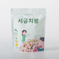 올바름 자일리톨 시금치팡 무설탕 아기 유아간식 핑거푸드 아기과자 쌀과자