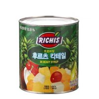 동서 리치스 후르츠 칵테일 3kg / 팥빙수 재료 / 과일 통조림