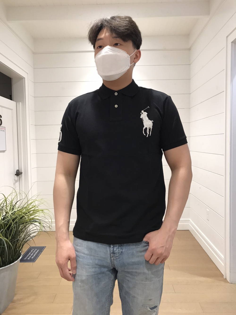 폴로랄프로렌 빅포니 반팔 카라 티셔츠