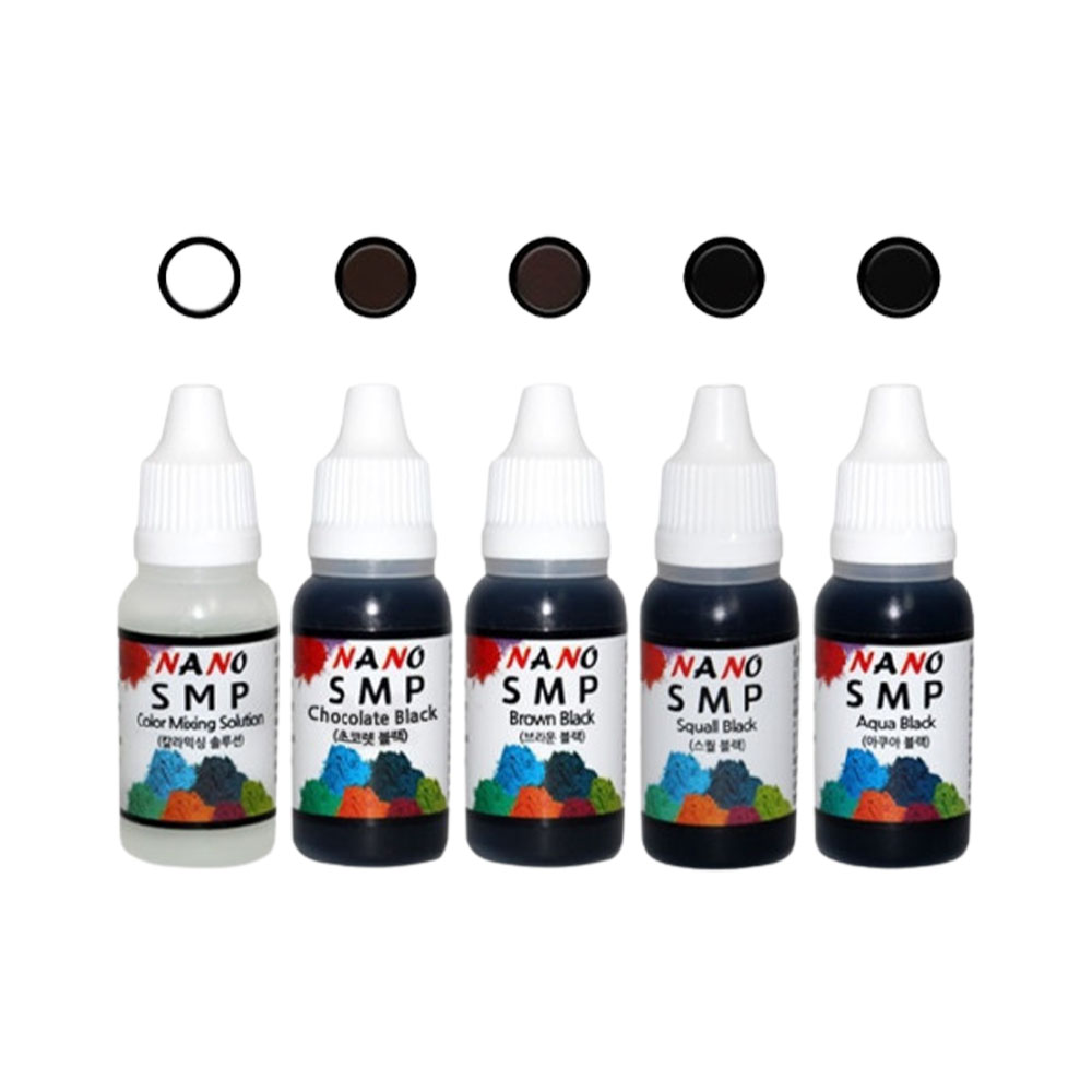 NANO 나노 SMP 색소 스칼프 반영구 두피 헤어라인 색소 잉크