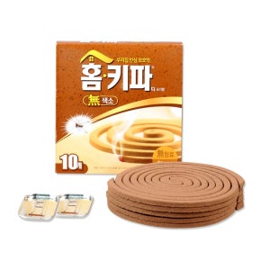 홈키파 디 무색소 모기향 10P + 받침대 2P