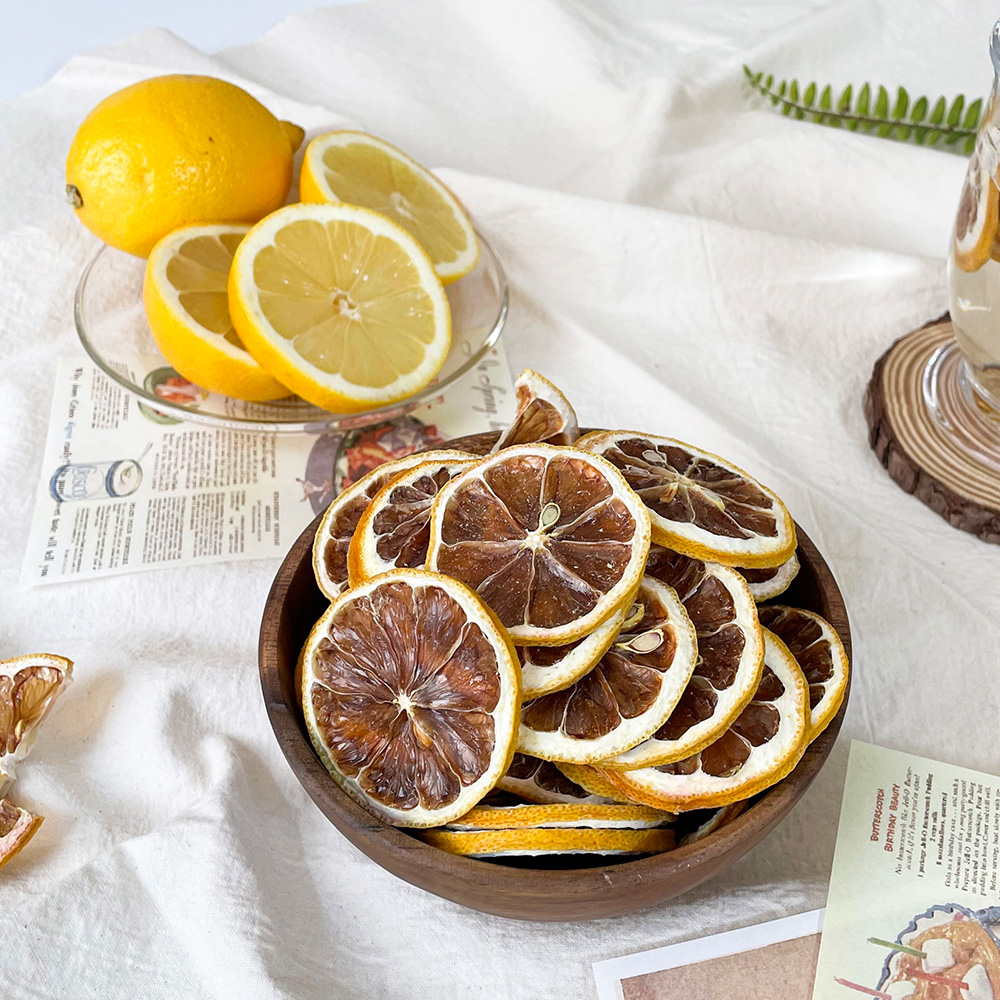 레몬칩 건조 말린 레몬 물 건과일 과일 워터 칩