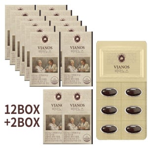 트루포뮬러 비아노스 (전립선 건강의 유지에 도움) 30캡슐, 14개