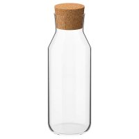 이케아 주방 IKEA 365+유리병+마개, 유리/코르크, 0.5 l 703.518.53