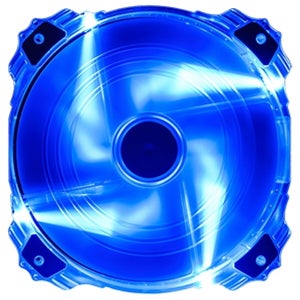 쿨러텍 IB20030DBX-BLUE 200mm LED 케이스 쿨러