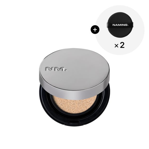 NAMING. [퍼프 2EA 증정] 네이밍 레이어드 핏 쿠션 SPF50+ PA+++ 12g
