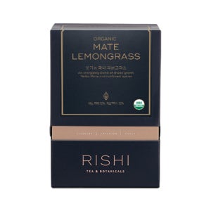 리쉬티 유기농 마테 레몬그라스 잎차 60g (+랜덤1티백)