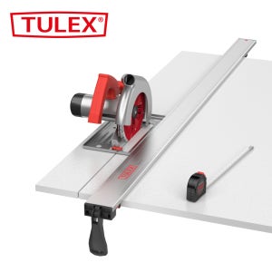 툴렉스 목공 트랙 원형톱 가이드레일 조기대 클램프 1.3m 직쏘 라우터 트리머 범용