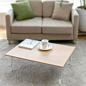 내꼬네꼬 좌식 거실 테이블 쇼파 우드 밥상 커피 접이식 좌탁