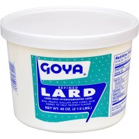 고야 리파인드 라드 정제 돼지 기름 라드유 40oz(1.13kg) Goya Refined Lard