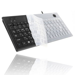 TMK300U 유선 트랙볼 미니 키보드 실리콘키스킨 포함