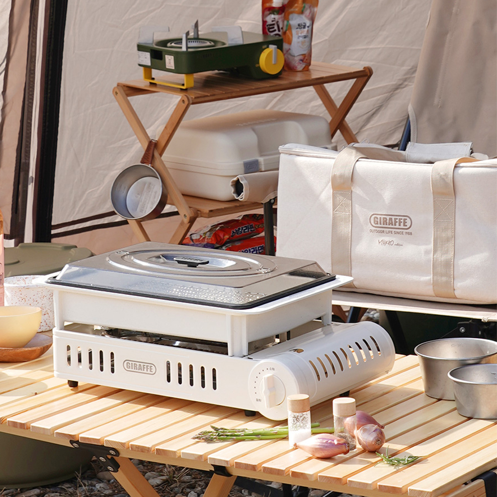 지라프구이바다L <b>가스</b>버너 가정용부르스타 캠핑버너세트 미니<b>가스</b>렌지