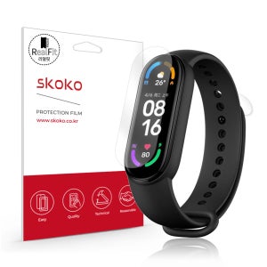스코코 샤오미 미밴드6 리얼핏 액정보호필름 3매