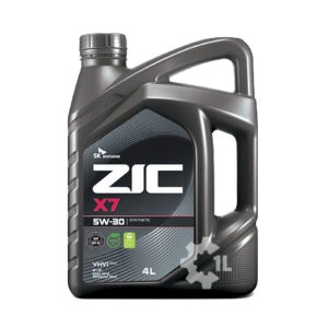 SK ZIC X7 SQ 5W30 4L 100% 합성 가솔린엔진오일