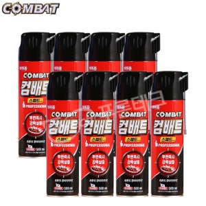 컴배트 스피드 에어졸 500ml x8개