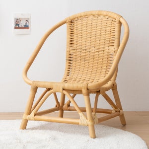 키즈 라탄의자 로우체어 디자인 빈티지 카페 원목 아이방 포토존 촬영소품