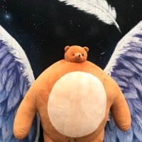 소두인형 곰팡이 피규어 남친곰 쿠션-566921