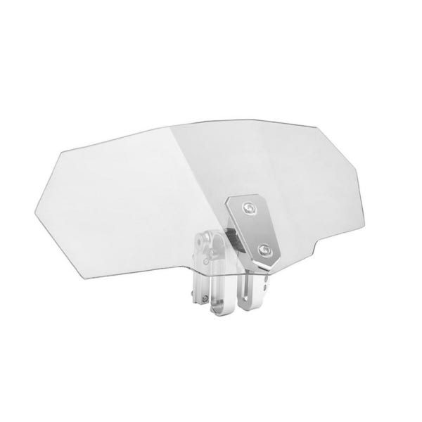 오토바이 윈드스크린 보조스크린 윈드스크린 바람막이 윈드쉴드 연장스크린 평면 그레이