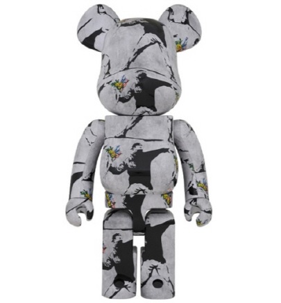메디콤 토이 BE@RBRICK 1000% 뱅크시 플라워 바머 (Medicom Toy BE@RBRICK 1000% Banksy Flower Bomber)