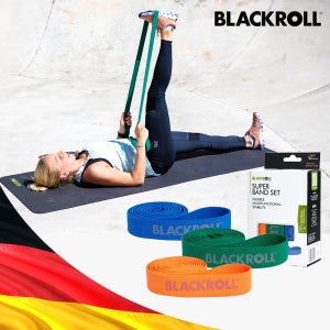 독일 블랙롤 슈퍼밴드 3종세트 루프 운동 스트레칭 풀업밴드