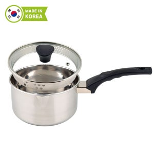 리빙글로리 인덕션 라면 냄비 /편수 밀크팟 밀크팬 라면 소스팬 국수 손잡이 이유식