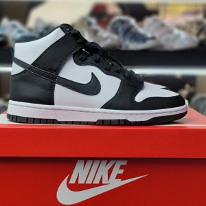 나이키 덩크 하이 블랙 앤 화이트 범고래