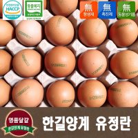 한길양계 동물복지 유정란 80구 친환경 무항생제 HACCP 축산물사육환경번호2번