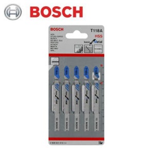 보쉬 철재용직소날 T118A(5EA) 금속용 철재용 얇은시트메탈