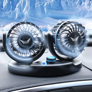 지엠지모터스 자동차 선풍기 차량용 접착형 USB 파워 투팬 콜드스냅