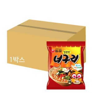 농심 얼큰한 너구리 120g x 40개