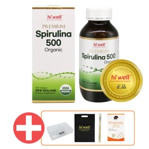 하이웰 스피루리나 500 오가닉 500정 hiwell Spirulina Organic
