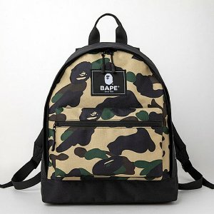 베이프 레이어드 라인 카모 샤크 데이팩 백팩 BAPE LAYERED LINE CAMO SHARK DAY PACK 1J80189002