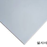 MDF UV코팅 30T 1220x2440 중밀도 밝음 / 양면 백색