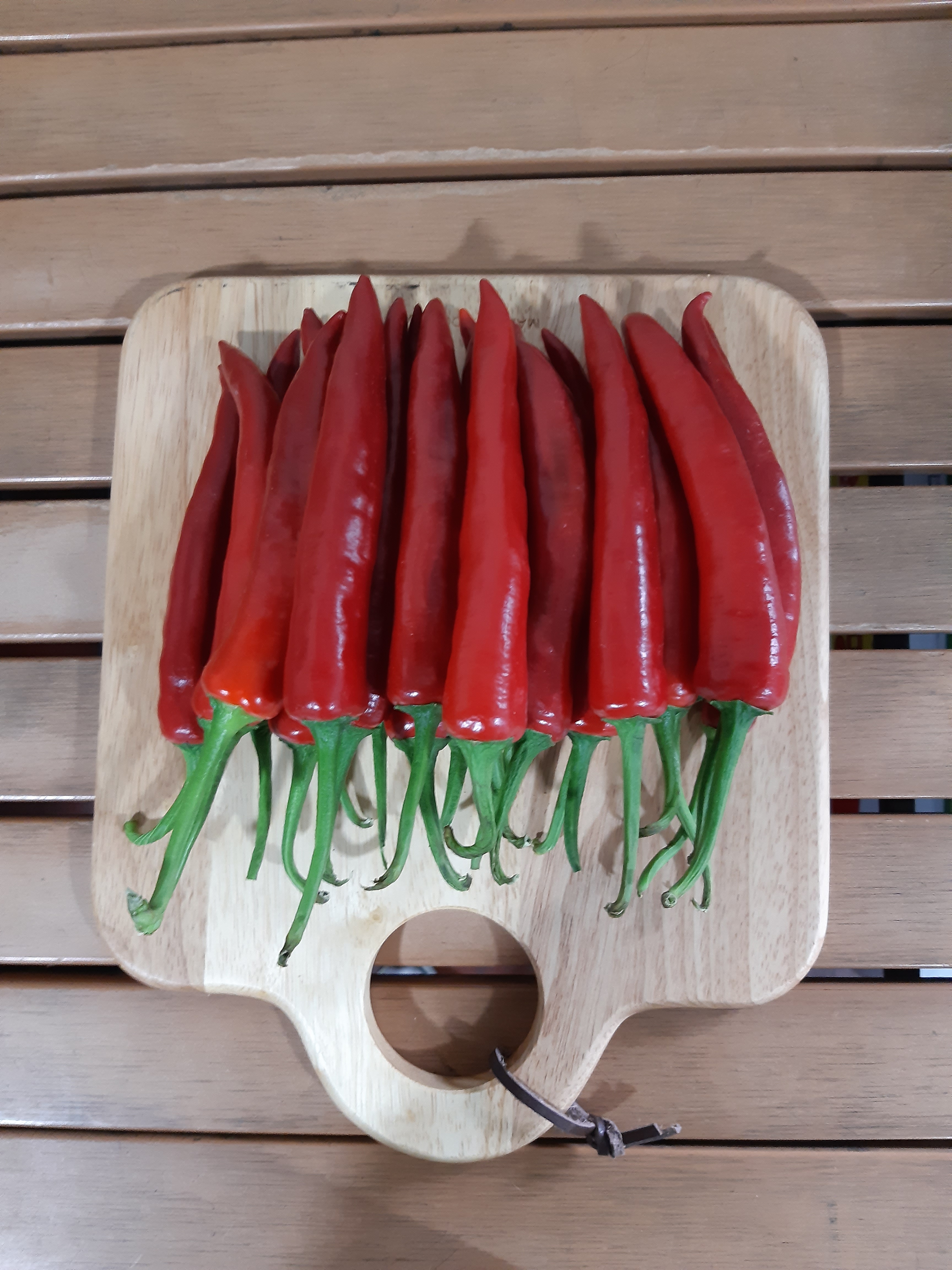신선한 홍고추 500g
