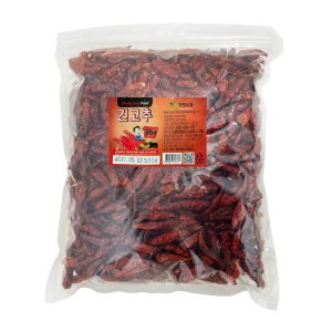 수입 베트남 건고추 월남 말린 고추 땡초 500g