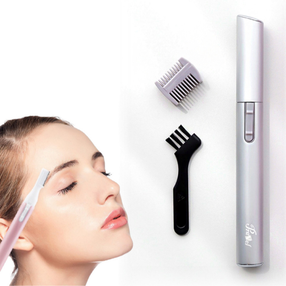 전동눈썹정리기 프라벨 눈썹전동칼 눈썹바리깡 아이브로우쉐이버