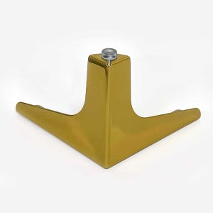 YS삼각다리 100mm 골드 가구다리 상 테이블 소파 식탁 철제 DIY가구 인테리어