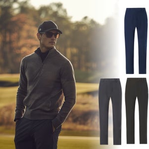 볼빅 골프바지 남성 가을 겨울 골프웨어 허리밴딩 기모 팬츠 하의