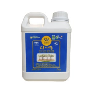 다싹 2kg 대용량 유황비료 고추 탄저병 칼라병 흰가루병 오이 노균병 예방 약