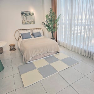 [25T 3중구조 퍼즐매트] 소리안나 놀이방 층간소음 50cm 4장 1세트