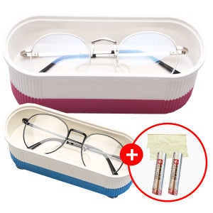 무선 초음파 안경세척기 (안경닦이+건전지2개 포함)
