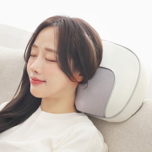 스노우 롤링 목 어깨 안마기 승모근 경추 베개 마사지기 MVP-7782