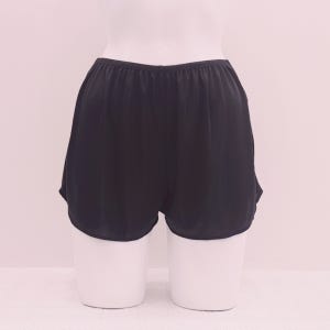 비비안 실키 누드핏 하프 슬립 숏팬츠 짧은 기본 속바지 스킨 아이보리 블랙 90 95 100