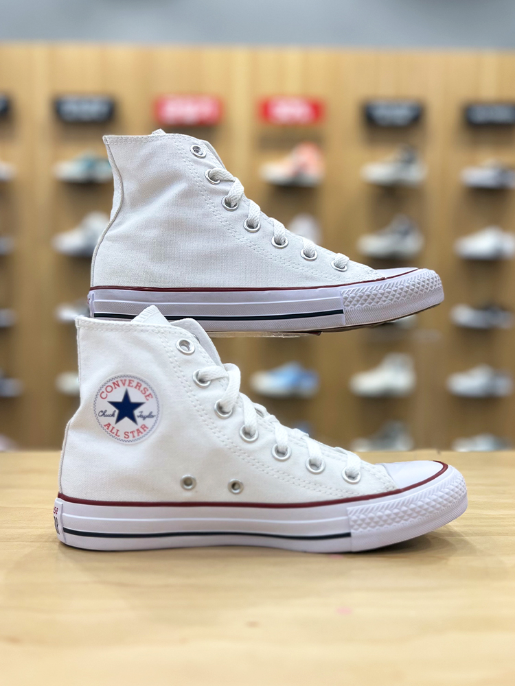 컨버스 척테일러 올스타 클래식 화이트 하이탑 캔버스화 Chuck Core AM7650C