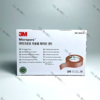 3M 종이 반창고 마이크로포 살색 13mm 24개입 (1533-0) 의료용 테이프