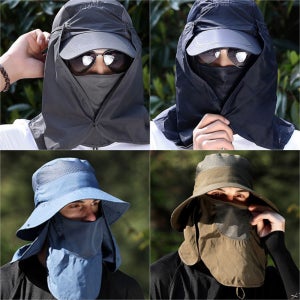 햇빛가리개 여름 등산모자 아웃도어 농사 밭일 정글모 자외선차단 썬캡
