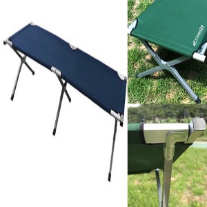 초경량 슬림 프리미엄 야전침대 간이 1인 침대 캠핑 용품 접이식 군용침대 야외 차박 낚시